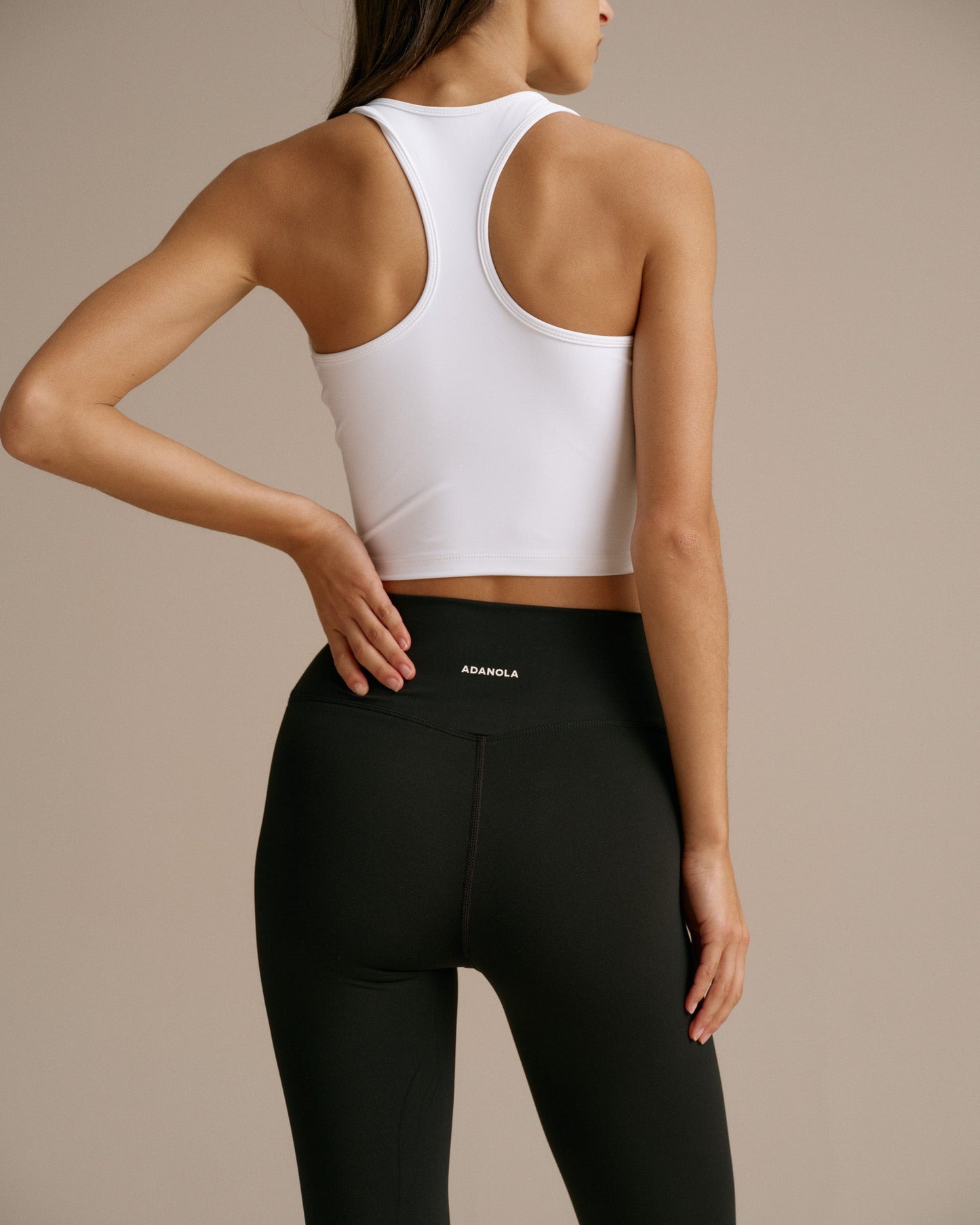 Ultimate Racer Back Tank - White