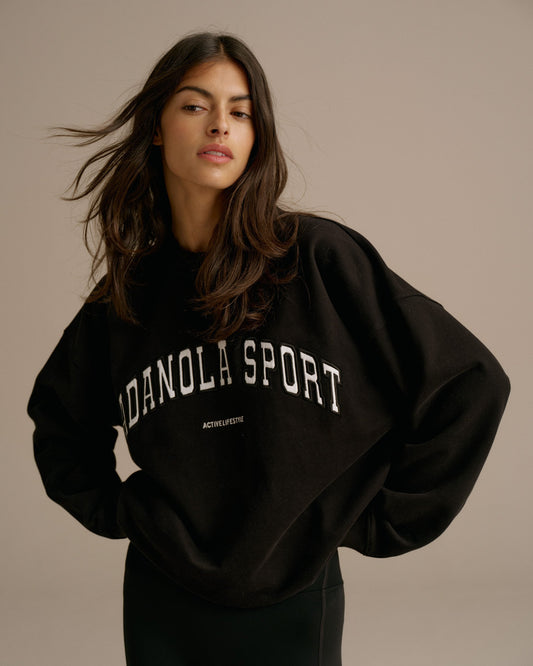 AS Oversized Sweatshirt - Black