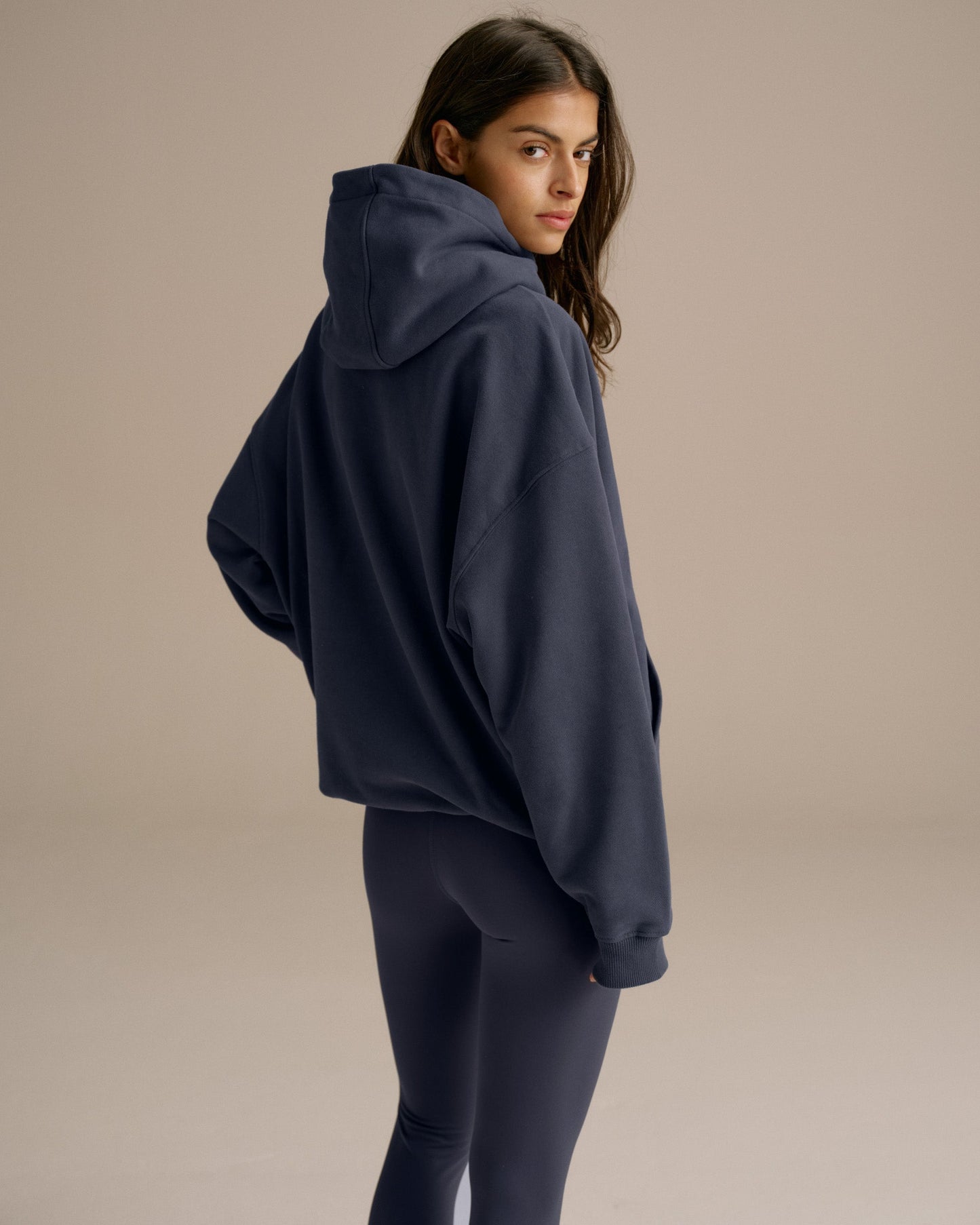 ADA Oversized Hoodie - Midnight Blue