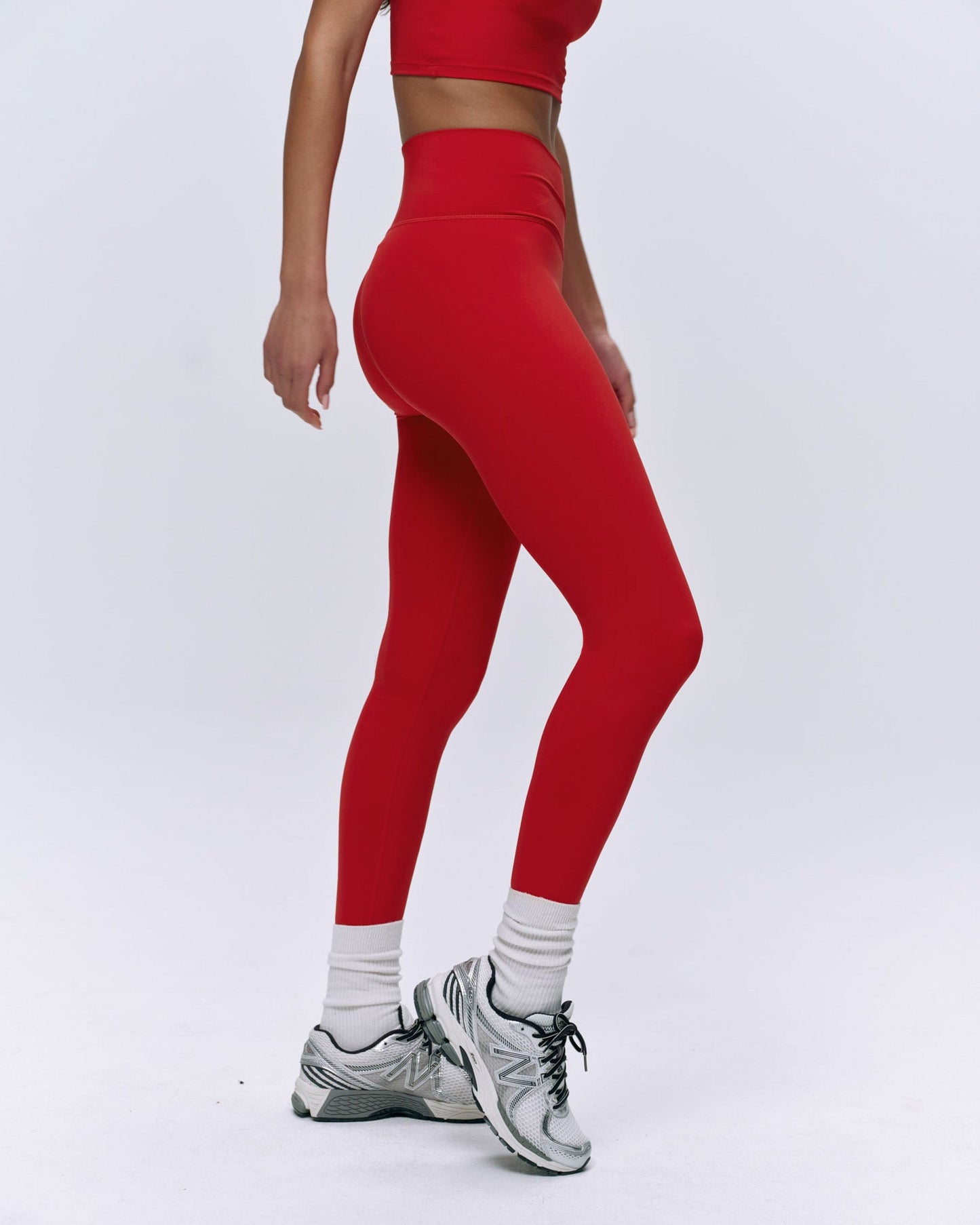 Ultimate Wrap Over Legging - Classic Red