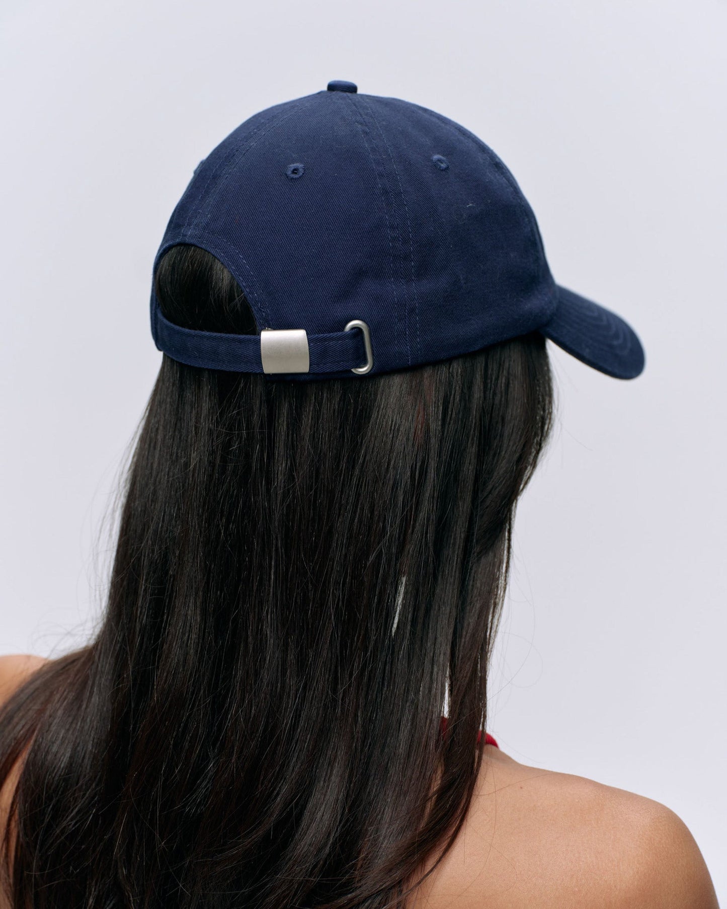 Varsity Cap  - Navy Blue/Red