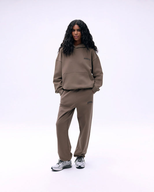 Varsity Sweatpants - Cocoa Brown