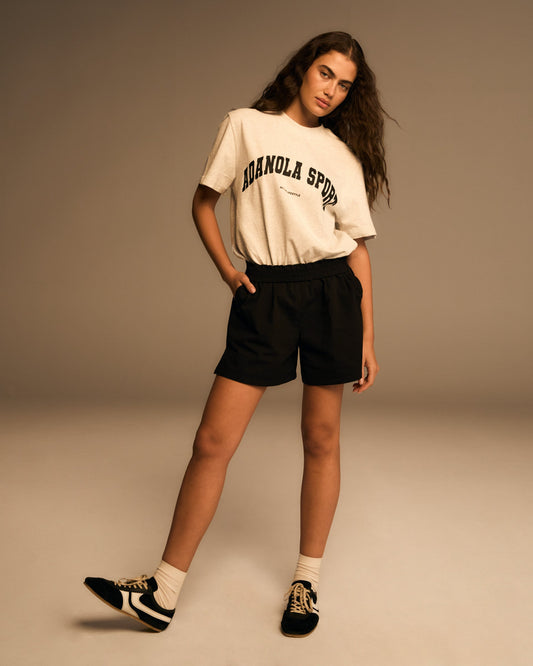 Cotton Shorts - Black