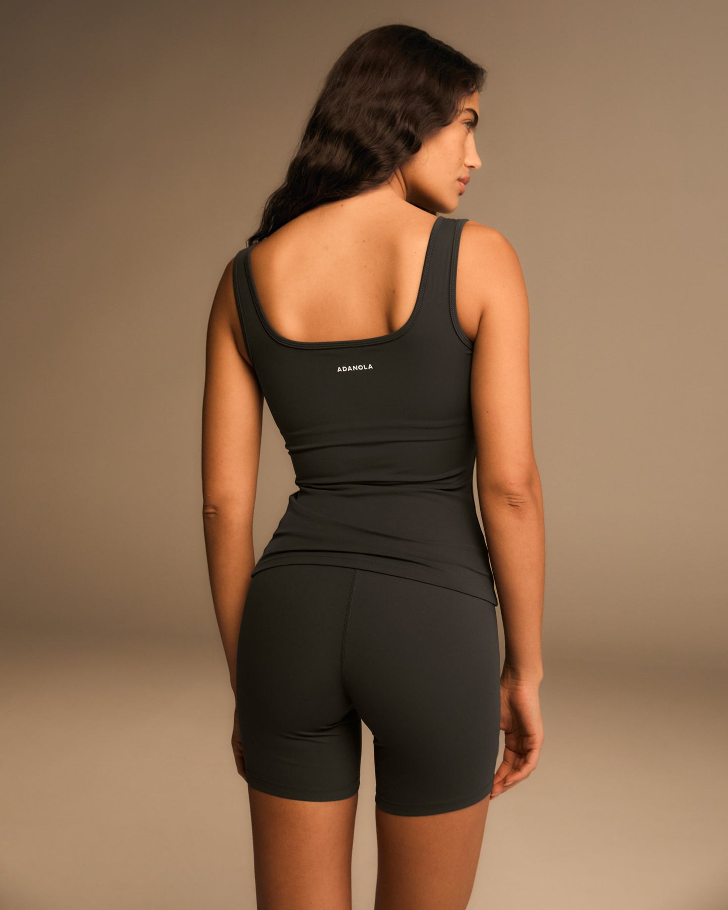 Ultimate Square Neck Top - Graphite Grey