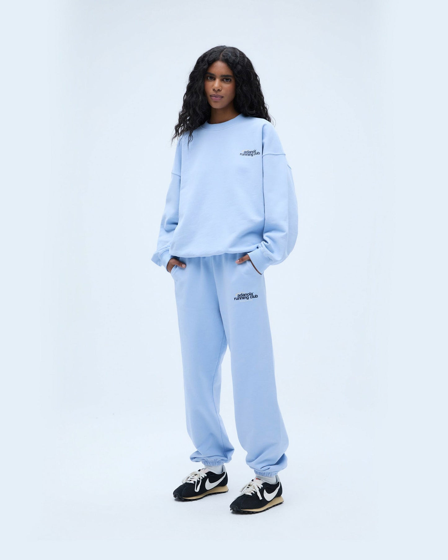 Adanola Running Sweatpants - Powder Blue