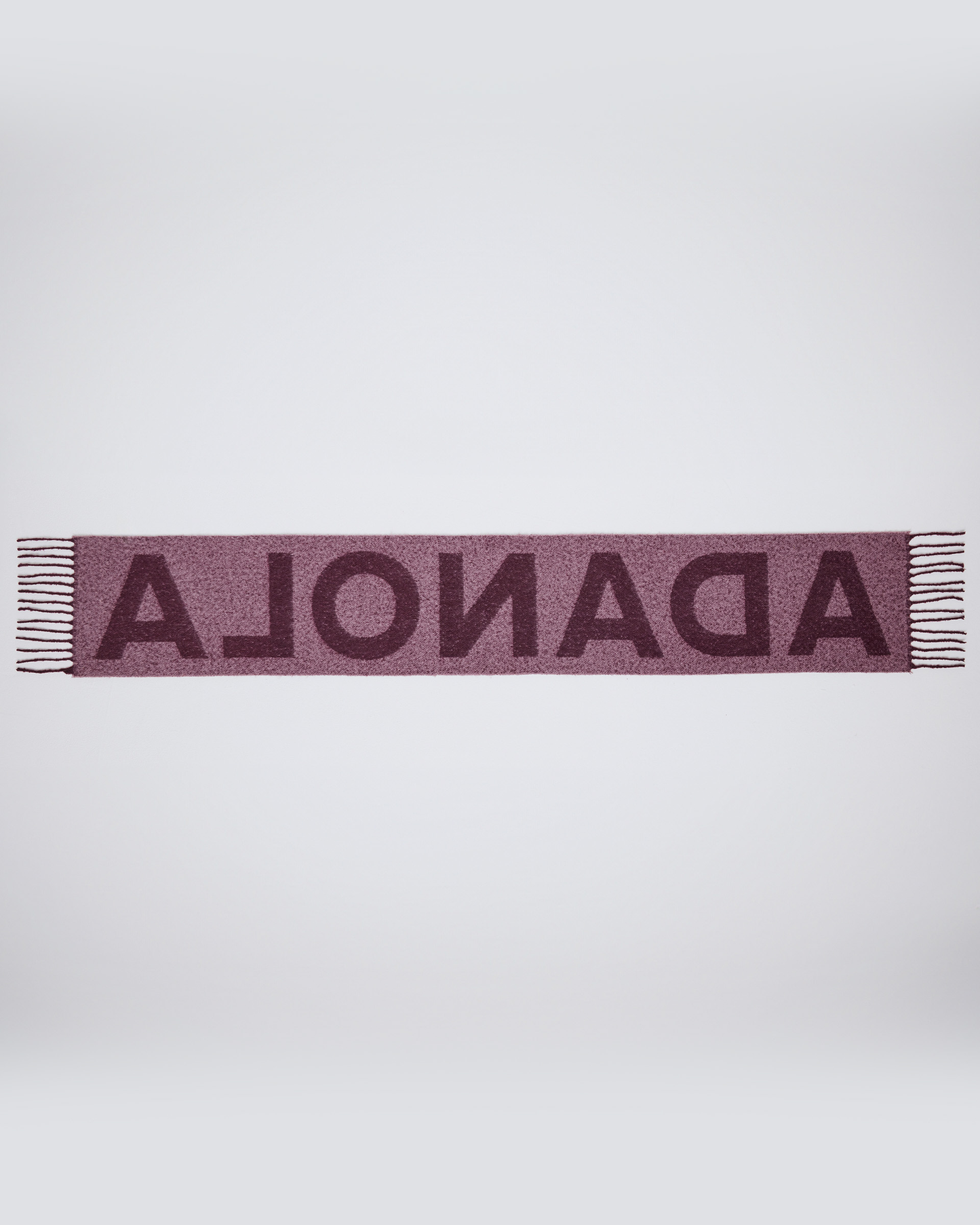 Knit Scarf - Dark Cherry